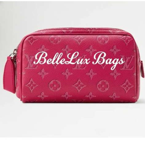 BelleLux LV Monogram Pink Pouch