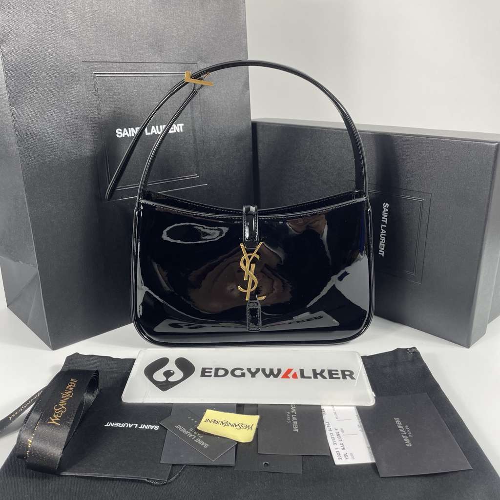 BelleLux YSL Patent Leather Shoulder Bag