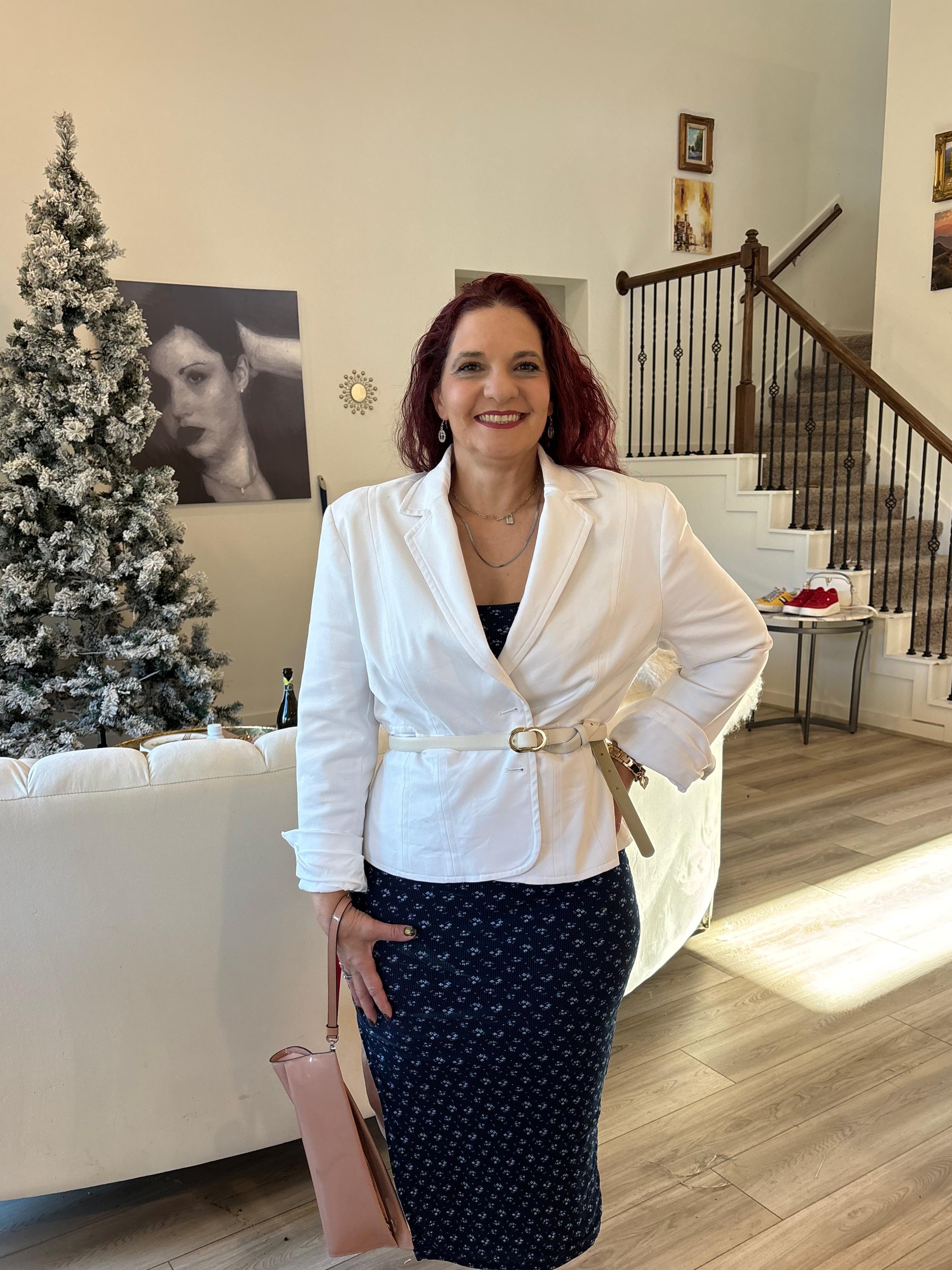 Vintage Christian Louboutin Twist in Patent Nude