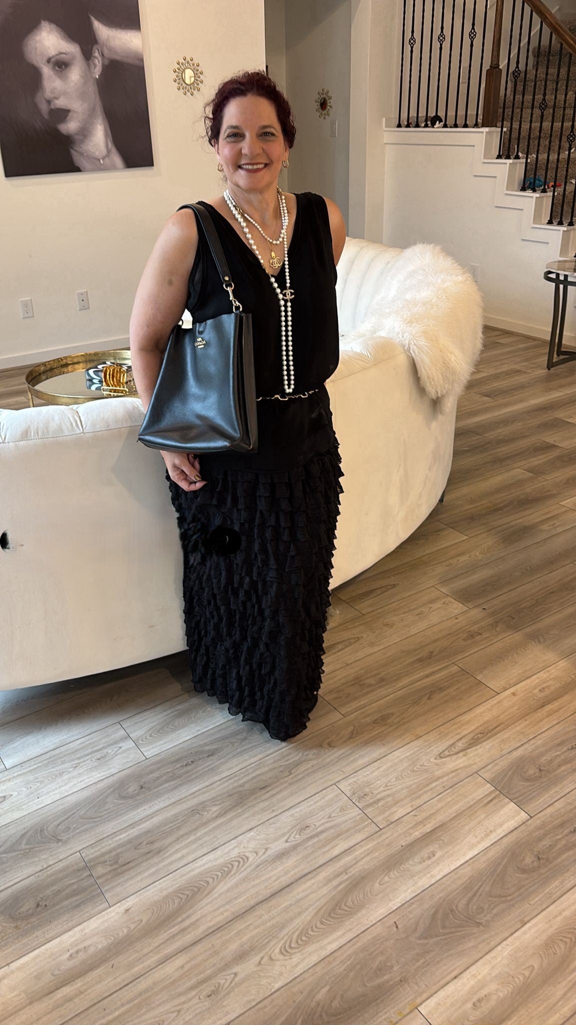 Vintage Coach Shopping Tote