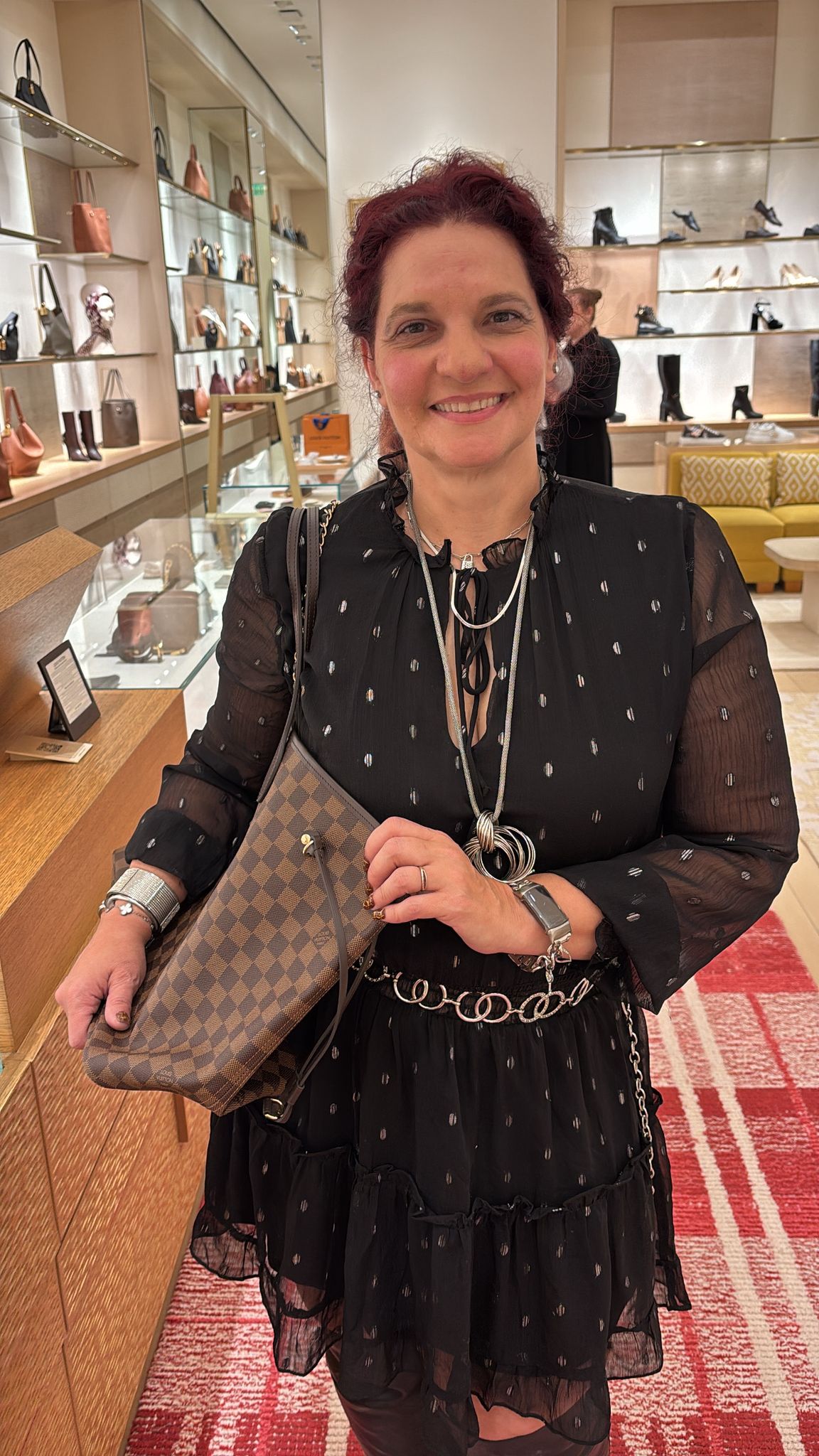 Vintage Louis Vuitton Neverfull in Damier