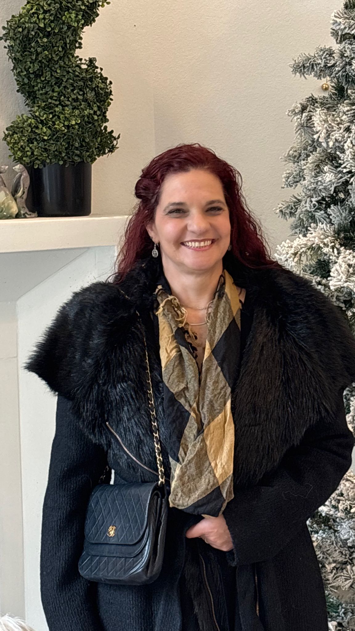 Vintage classic Chanel Black Double Flap